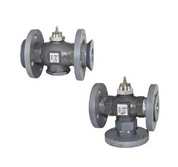 Zawory grzybkowe z przyłączem kołnierzowym serii  VFSF  (10°C-130°C)