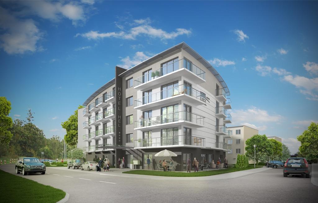 Hotel Hel ****, ul. Adm. Steyera (pokoje, basen)