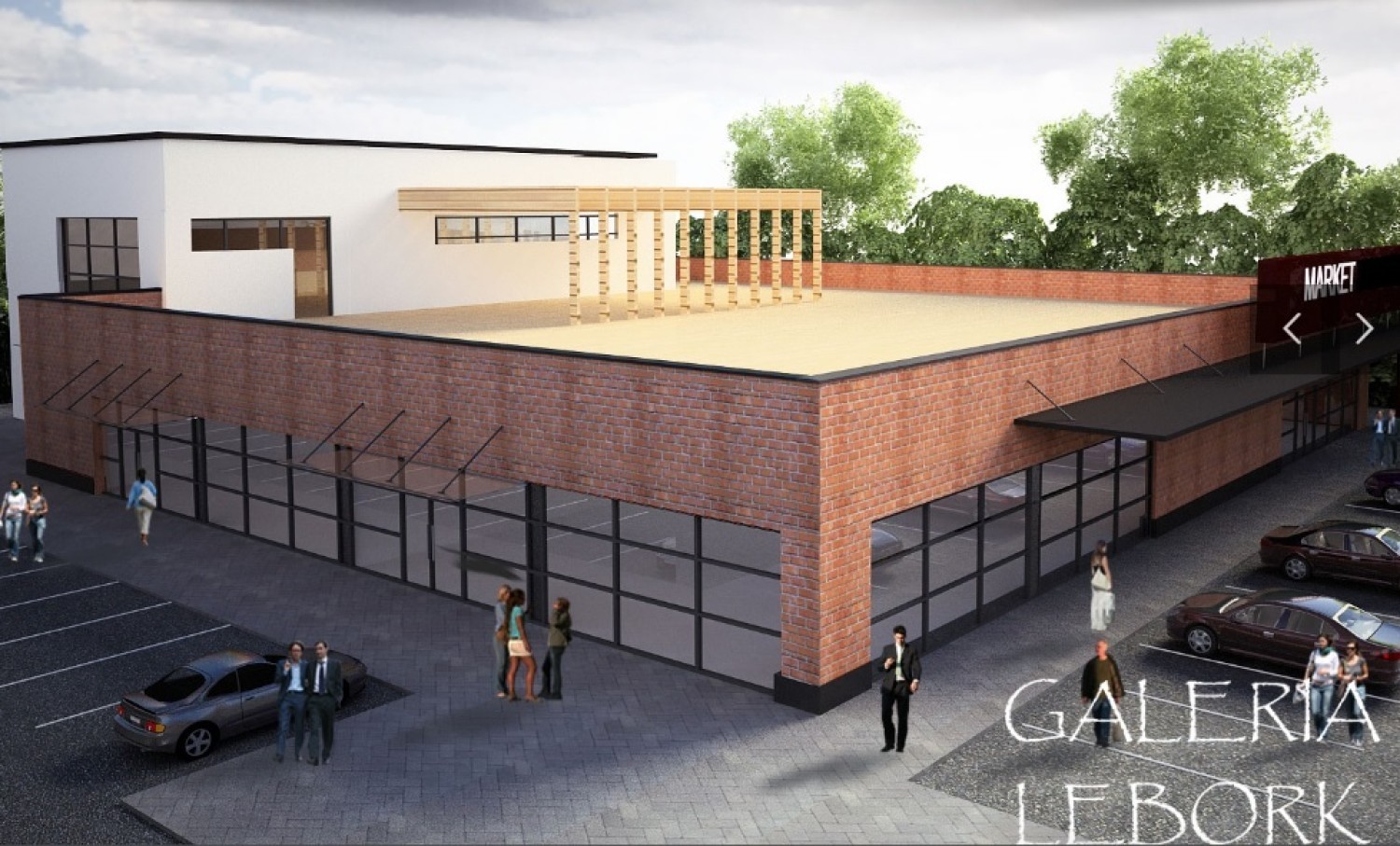 Budynek handlowo-usługowy, ul. Dworcowa