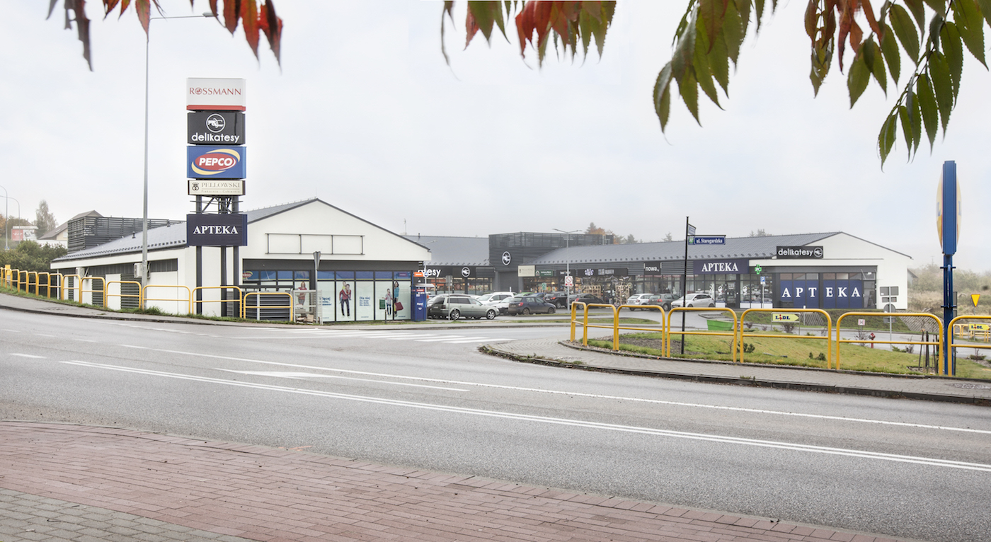 Budynek usługowo-handlowy (PEPCO, ROSSMAN), ul. Kmdr Kraszewskiego