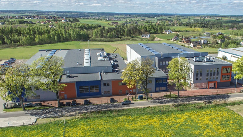 Zakład produkcyjny Rockfin Sp.z o.o. , budynek biurowy i hala produkcyjna 