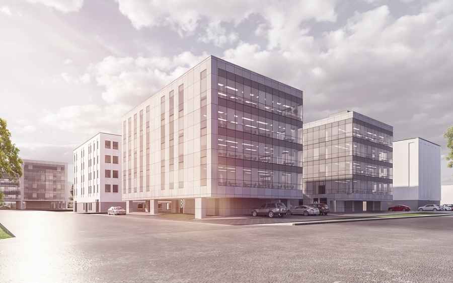 Budynek biurowy, ul. Zapadła