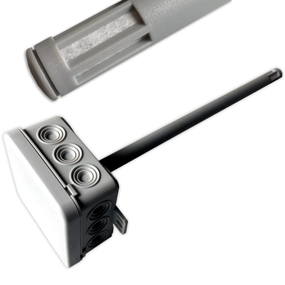 Pasywne kanałowe czujniki temperatury (wersja ekonomiczna)