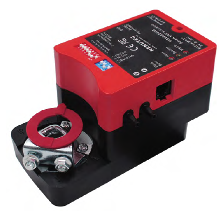 NSVA  - siłowniki VAV do przepustnic o powierzchni do ok. 1 m2